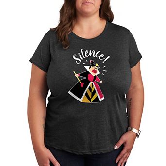 Disney's Alice in Wonderland Plus Queen Of Hearts Graphic Tee
