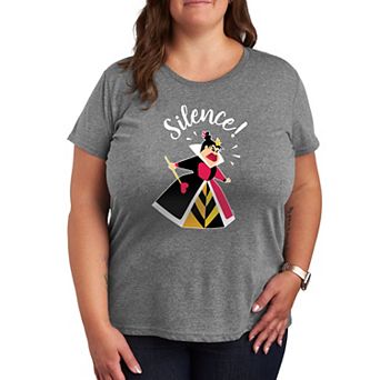Disney's Alice in Wonderland Plus Queen Of Hearts Graphic Tee
