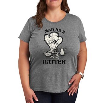 Disney's Alice in Wonderland Plus Mad As A Hatter Graphic Tee