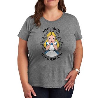 Disney's Alice in Wonderland Plus Meet Me Graphic Tee