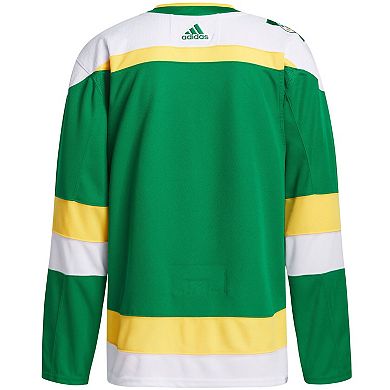 Men's adidas  Green Minnesota Wild 2023/24 Alternate Primegreen Authentic Jersey