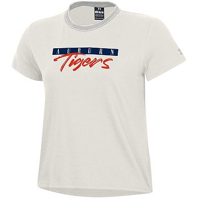 Women's Under Armour White Auburn Tigers Iconic T-Shirt