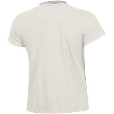 Women's Under Armour White Auburn Tigers Iconic T-Shirt