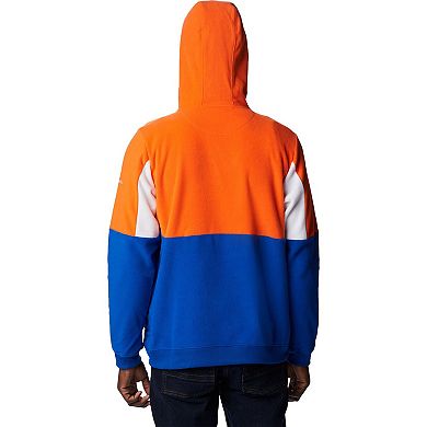 Men's Columbia Royal Florida Gators Lodge Quarter-Zip Hoodie