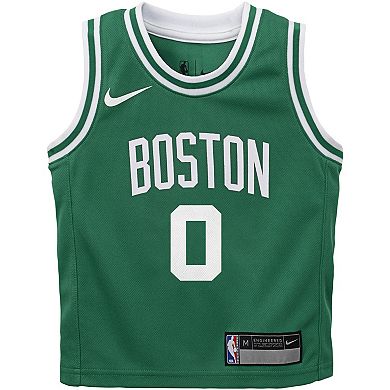 Preschool Nike Jayson Tatum Green Boston Celtics Swingman Player Jersey - Icon Edition