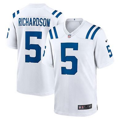 Men's Nike Anthony Richardson White Indianapolis Colts 2023 NFL Draft First Round Pick Game Jersey