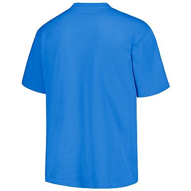 Men's PLEASURES Royal Chicago Cubs Repurpose T-Shirt