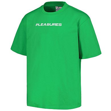 Men's PLEASURES Green New York Yankees Ballpark T-Shirt