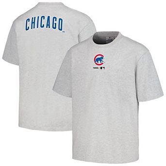 Men's PLEASURES Gray Chicago Cubs Mascot T-Shirt