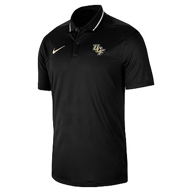 Men's Nike Black UCF Knights 2023 Sideline Coaches Performance Polo