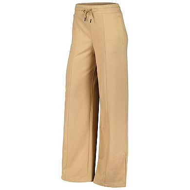 Women's Tan Iowa Hawkeyes Raglan Cropped Sweatshirt & Sweatpants Set