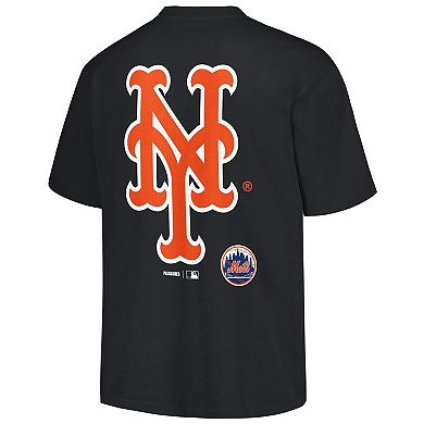 Men's PLEASURES Black New York Mets Ballpark T-Shirt