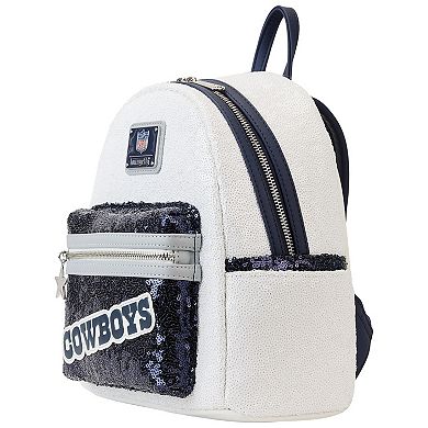 Loungefly Dallas Cowboys Sequin Mini Backpack