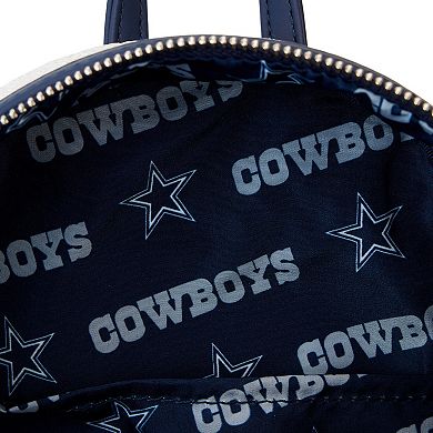 Loungefly Dallas Cowboys Sequin Mini Backpack