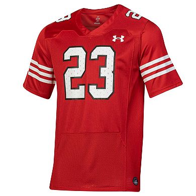 Men's Under Armour #23 Red Texas Tech Red Raiders Throwback Replica Jersey