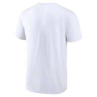 Men's Fanatics Branded  White Seattle Sounders FC  Primary Logo T-Shirt