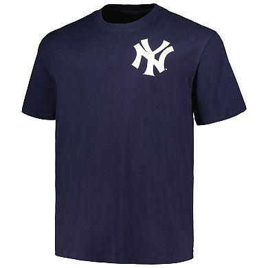 Men's Derek Jeter Navy New York Yankees Big & Tall Name & Number T-Shirt