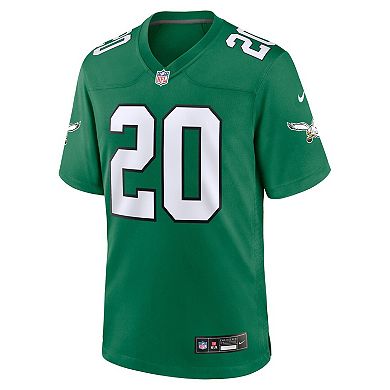 Men's Nike Brian Dawkins Kelly Green Philadelphia Eagles Alternate Retired Player Game Jersey