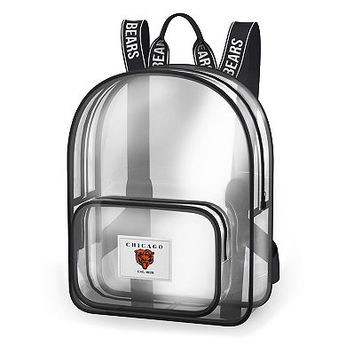 WEAR by Erin Andrews Chicago Bears Clear Stadium Backpack