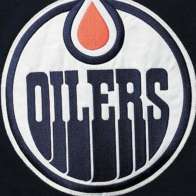 Men's '47 Connor McDavid Navy Edmonton Oilers Player Name & Number Lacer Pullover Hoodie