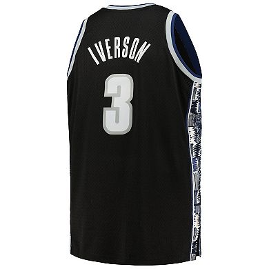 swingman allen iverson georgetown university jersey