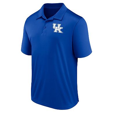 Men's Fanatics Branded Royal Kentucky Wildcats Left Side Block Polo