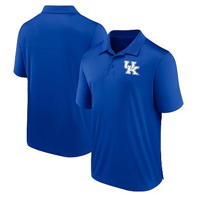 Men's Fanatics Branded Royal Kentucky Wildcats Left Side Block Polo