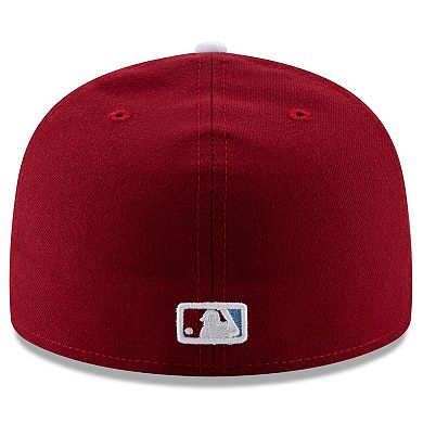 Men's New Era Maroon Philadelphia Phillies 2023 Postseason 59FIFTY ...