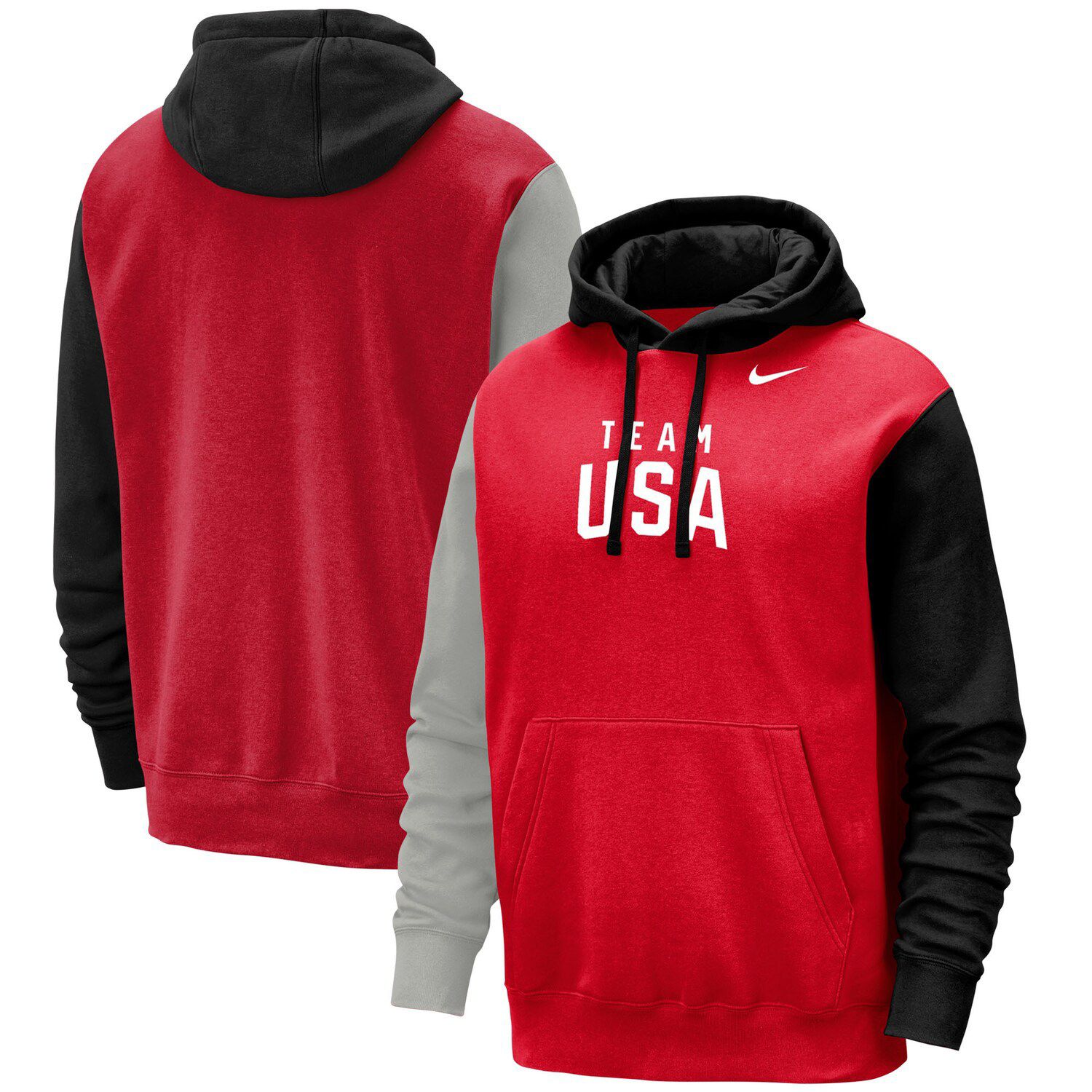 Kohls red nike hoodie deals