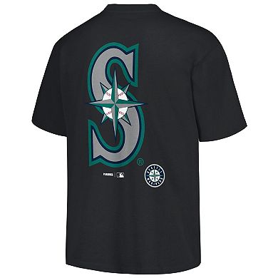 Men's PLEASURES Black Seattle Mariners Ballpark T-Shirt