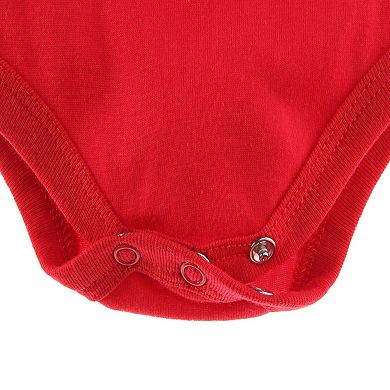 Infant Red Georgia Bulldogs Big Logo Bodysuit