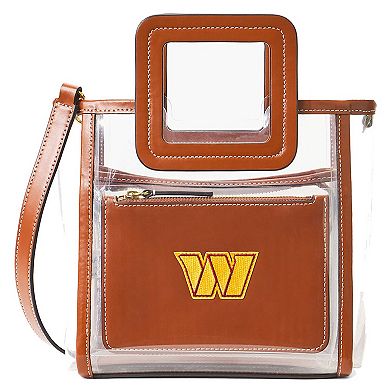 Women's STAUD Washington Commanders Clear Mini Shirley Bag