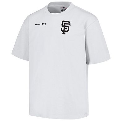 Men's PLEASURES White San Francisco Giants Precision T-Shirt