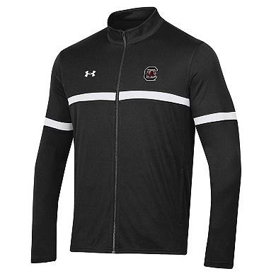 Men's Under Armour Black South Carolina Gamecocks 2023 Assist Warm Up Full-Zip Jacket