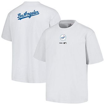 Men's PLEASURES White Los Angeles Dodgers Mascot T-Shirt