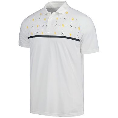 Men's Levelwear White San Diego Padres Sector Batter Up Raglan Polo