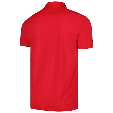 Men's Levelwear Red St. Louis Cardinals Sector Batter Up Raglan Polo