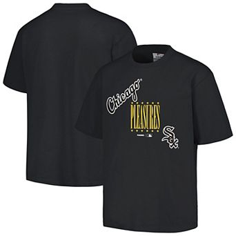 Men's PLEASURES Black Chicago White Sox Repurpose T-Shirt