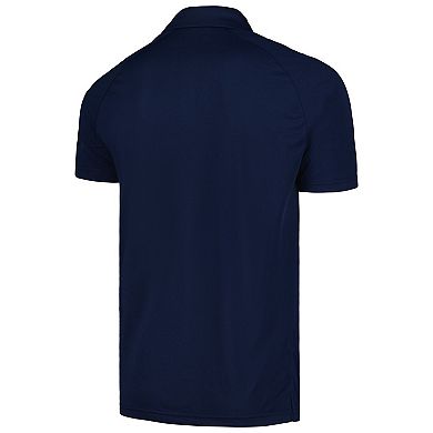 Men's Levelwear Navy New York Yankees Sector Batter Up Raglan Polo