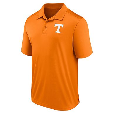 Men's Fanatics Branded Tennessee Orange Tennessee Volunteers Left Side Block Polo