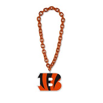 WinCraft Cincinnati Bengals Big Chain Logo Necklace