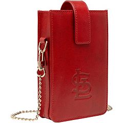 Lusso St. Louis Cardinals Ronnie Cell Phone Crossbody Purse in Red