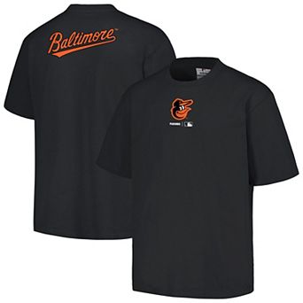 Men's PLEASURES Black Baltimore Orioles Mascot T-Shirt