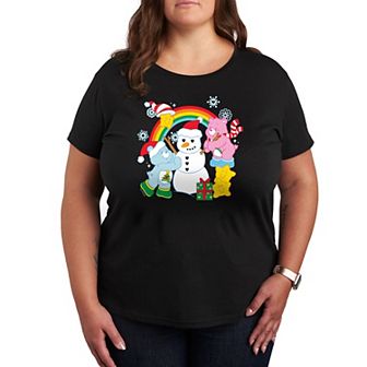 Plus Care Bears Snowman Graphic Tee