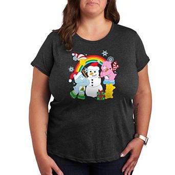 Plus Care Bears Snowman Graphic Tee