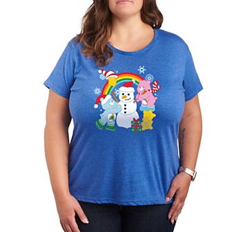 Plus Care Bears Snowman Graphic Tee