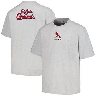 Men's PLEASURES Gray St. Louis Cardinals Mascot T-Shirt