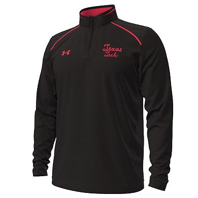 Men's Under Armour Black Texas Tech Red Raiders Throwback Cursive ...