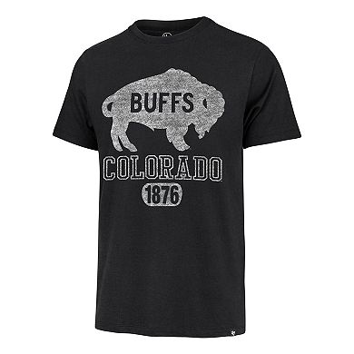 Men's '47 Black Colorado Buffaloes 1876 Franklin T-Shirt