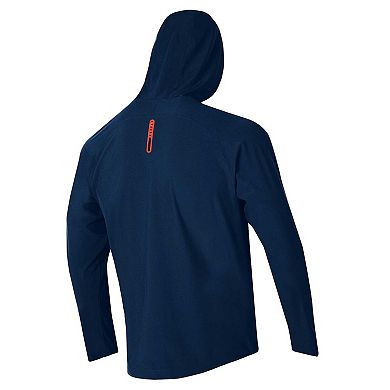 Men's Under Armour Navy Auburn Tigers Unstoppable Raglan Full-Zip Jacket